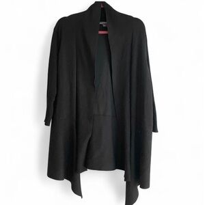 Covington Women’s Black Open Front Cardigan Size 1X